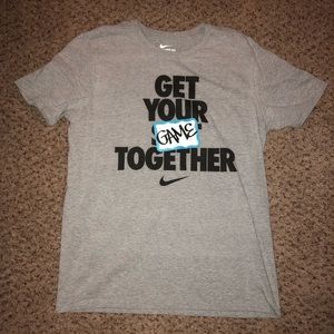Men's grey Nike t shirt